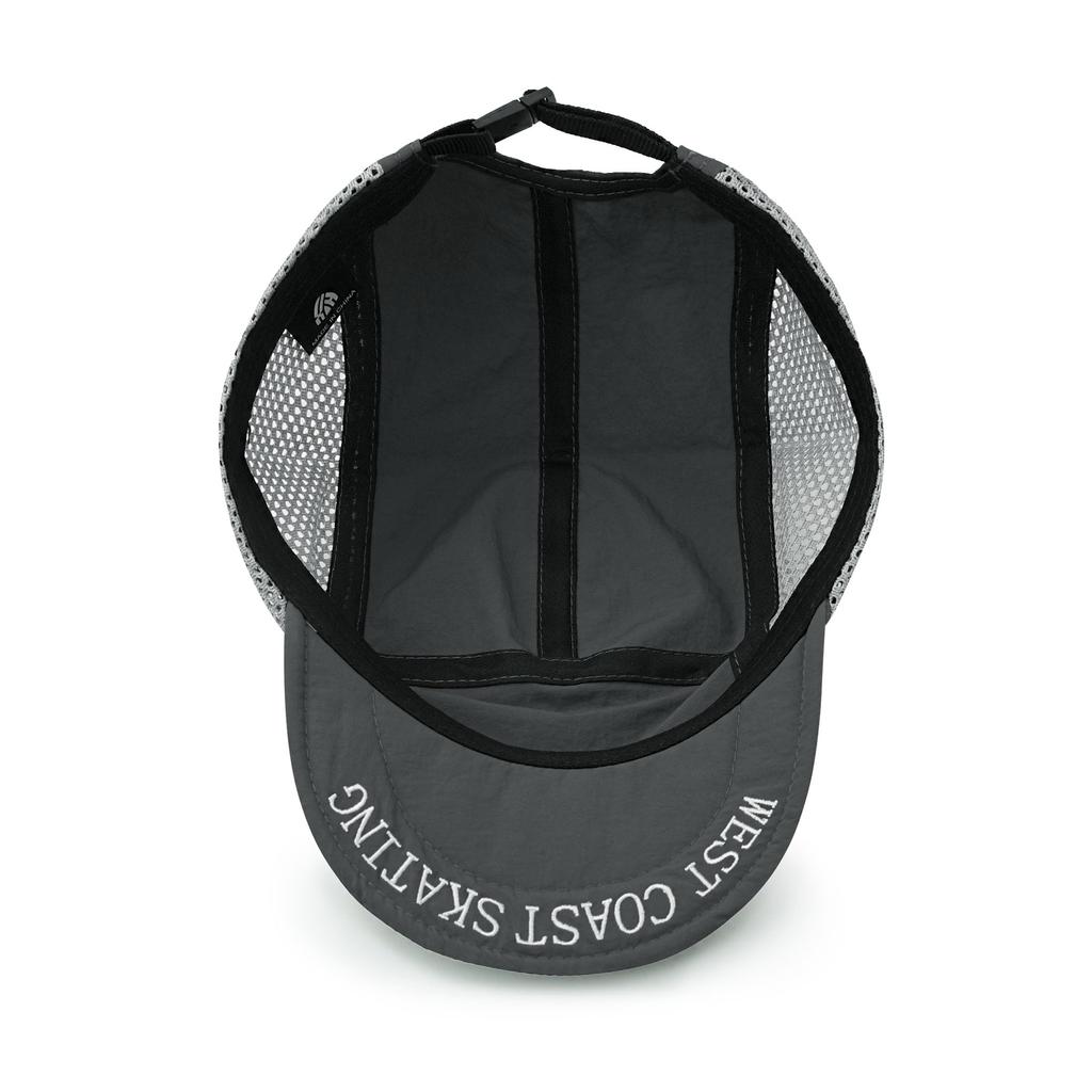 Clape Adjustable Short Brim Mesh Cap for Summer Running Outdoor Fashionable Men's Cycling, Lightweight, Breathable, Water-Repellent, Quick-Drying,