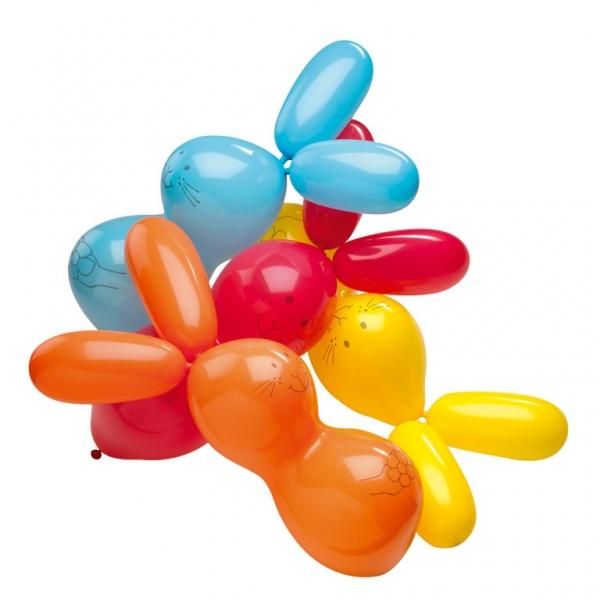 Balony "Zajączki", 4 Szt.