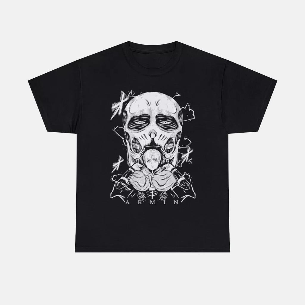 Eren Yeager T-shirt Attack On Titan Shingeki No Kyojin Anime AOT Shirt Summer Cotton Men Women Tee Streetwear Oversized Unisex