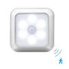 Battery Powered Motion Sensor Night Light Wall Lamp For Cupboard Toilet Home