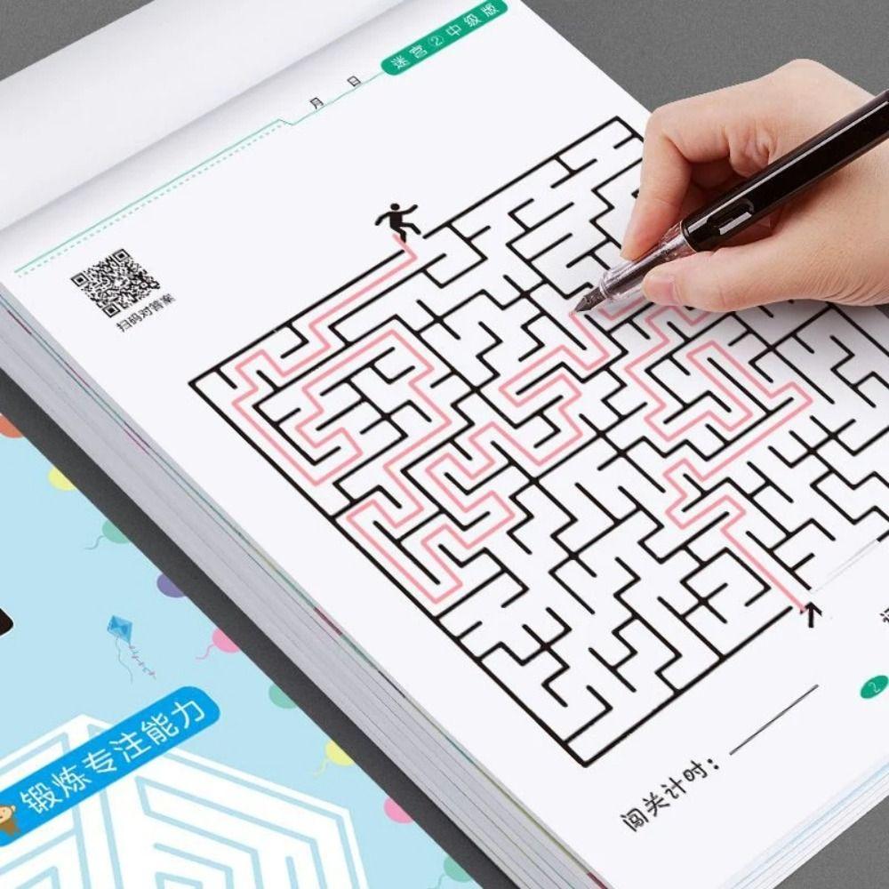 Early Education Maze Training Book Maze Book Children's Educational Toy  Children's