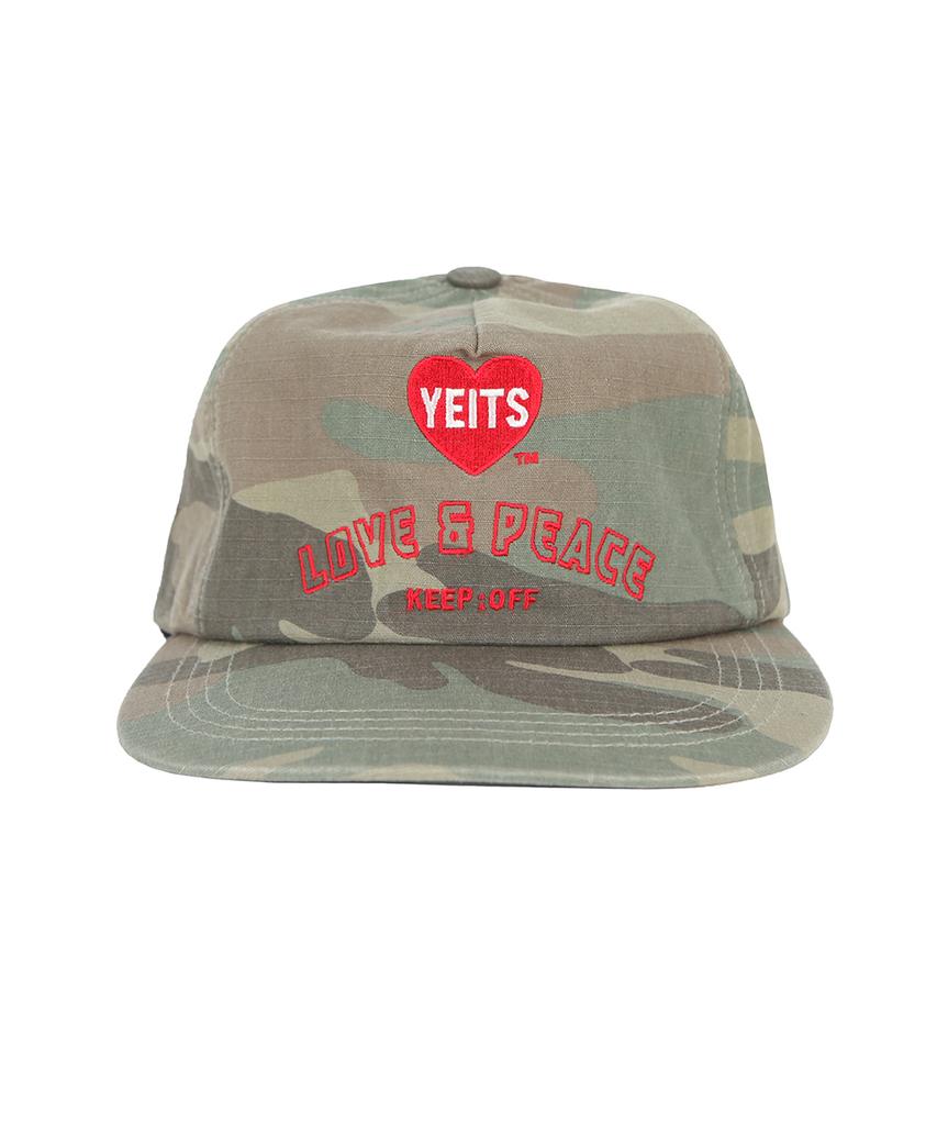 Leopeukingjeu Love And Peace 5-Panel Cap - Camo