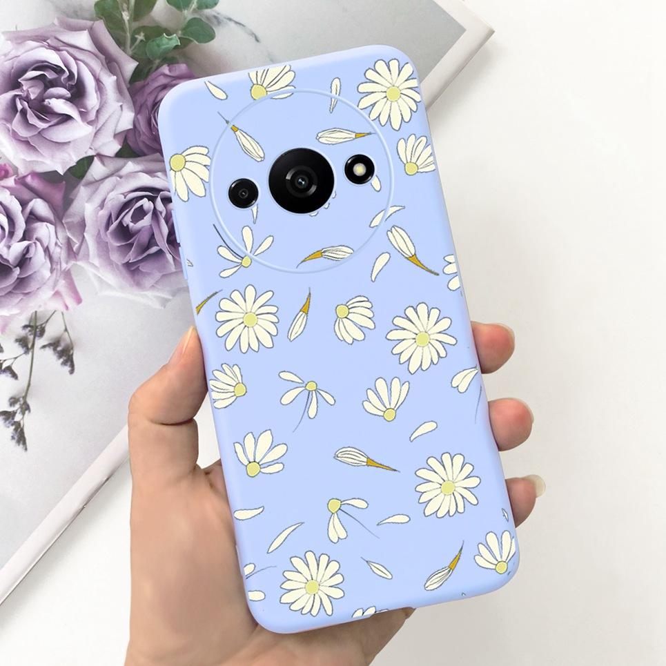 For Funda Xiaomi Redmi A3 Case Women Fashion Girly Flower Butterfly Bumper For Xiaomi Mi A3 Mia3 RedmiA3 Coque Soft Silicone