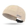 Bonnet d'été tendance Chapeau de rue Maillage respirant à séchage rapide Casquette Docker sans bord Couleur unie Casquette ajustée pour hommes femmes