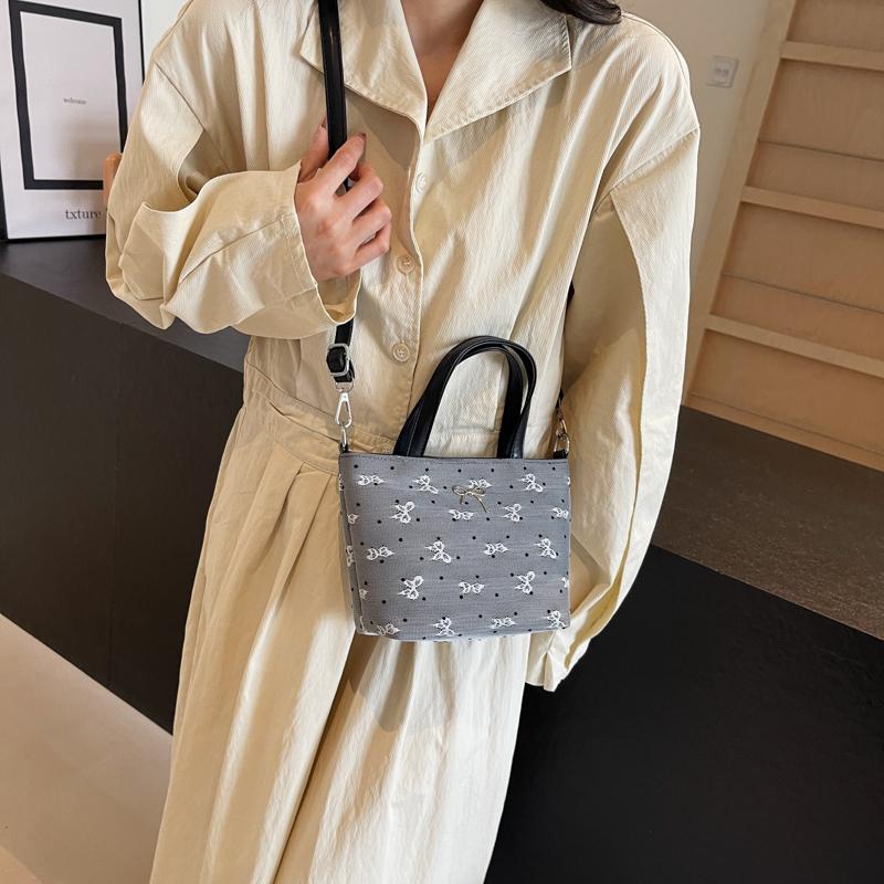 Женская холщовая сумка через плечо — фото 5