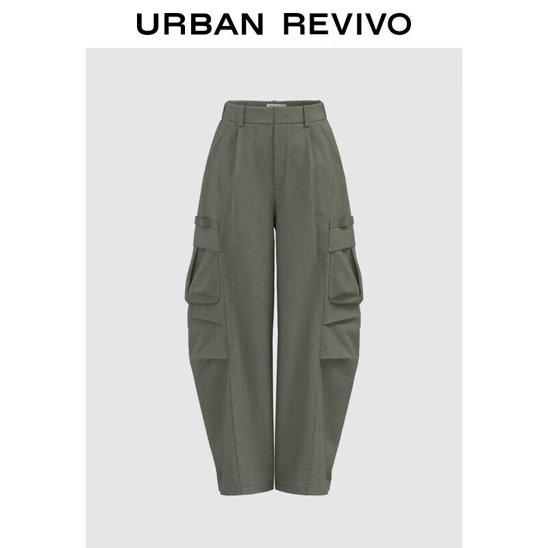 

UR Women s Winter 2024 Pleated Wide-Leg Cargo Pants S