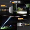 Powerful LED Military Super Handheld Battery Digital Power IP65 5 Dimmable Adjustable Ideal for Emergency Night Power and More Flashlight, Grade,