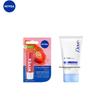 NIVEA Strawberry Lip Balm & Dove Moisturizing Hand Cream Set