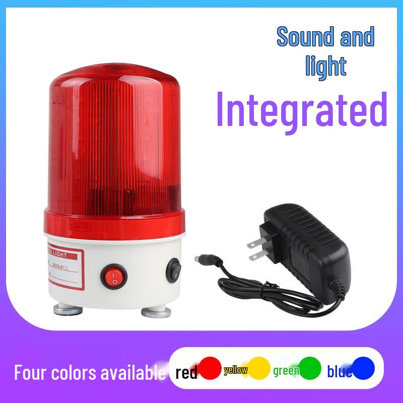 

Brangdy Rechargeable Flashing Sound and Light Warning Alarm