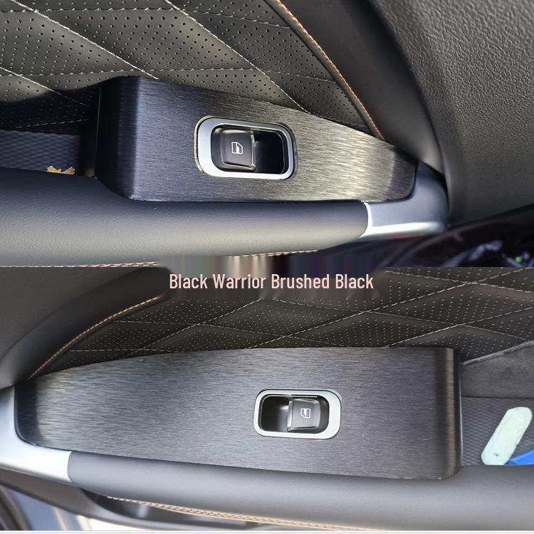 WEY Latte Interior Black Warrior Gear Shift & Console Decoration Stickers