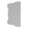 Convenient 17.32in Long 9.45in Wide Cat Bowl Mat Soft Anti Slip Silicone Spill Proof Pet Food Mat Feeding Mat Pet Area