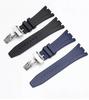 Silicone Watch Straps 26mm 27mm Watchband For AP 15400 15202 15500 15703 26470SO Royal Oak Offshore Men's Sports Rubber Bracelet