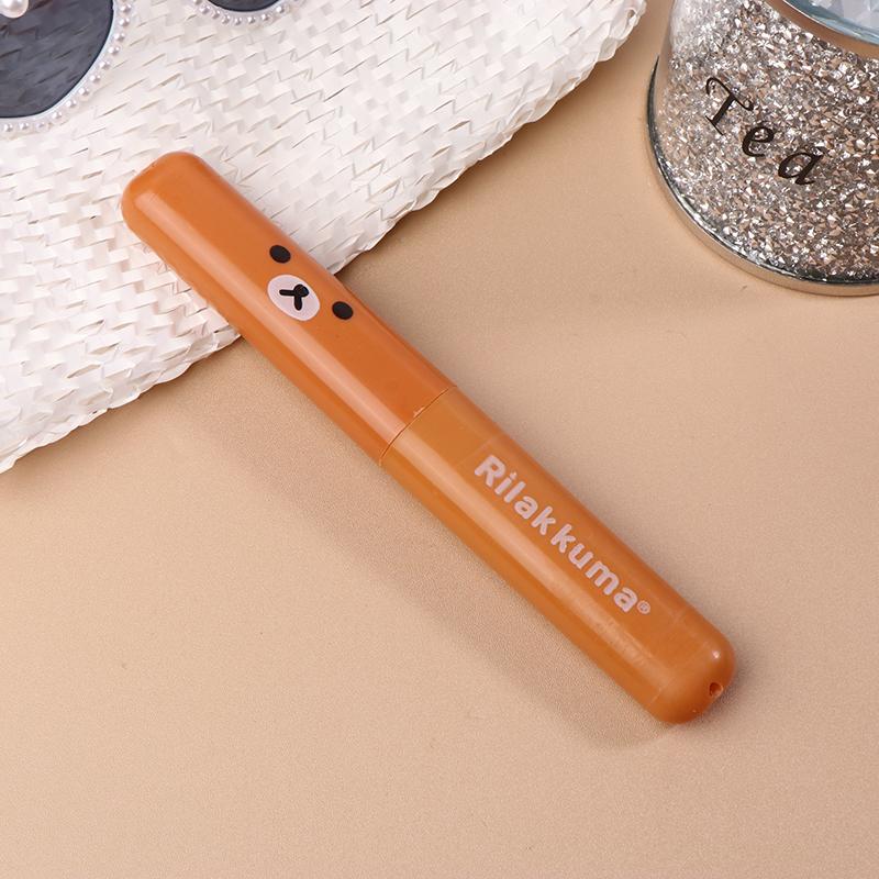 

1 шт. Портативный держатель-крышка для зубной щетки Медведь Милое животное Путешествия на открытом воздухе Пеший туризм Кемпинг Колпачок для зубной щетки Чехол Защита Хранение Милая коробочка коричневый