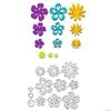 Mini Flowers Metal Cutting Dies Stencil Scrapbooking DIY Album Stamp Paper Card