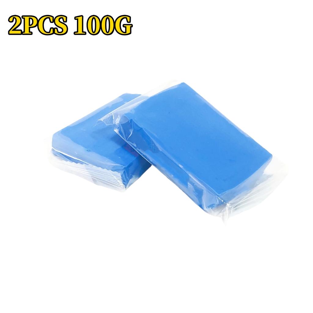 200G Blue Car Plasticine Car Detailing Cleaning Magic Clay Bar Auto Washing Super Clean Car Paint Maintenance Cleaning Supplies