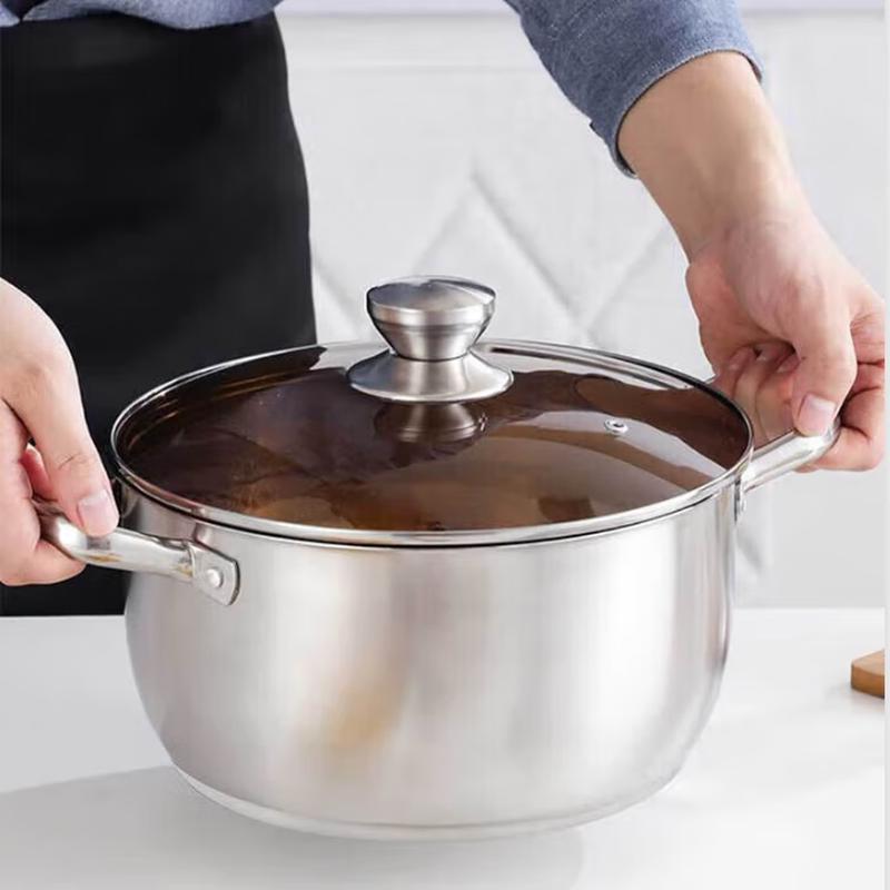 Sigang Edelstahl 2-Lagen Dampfkochtopf Set