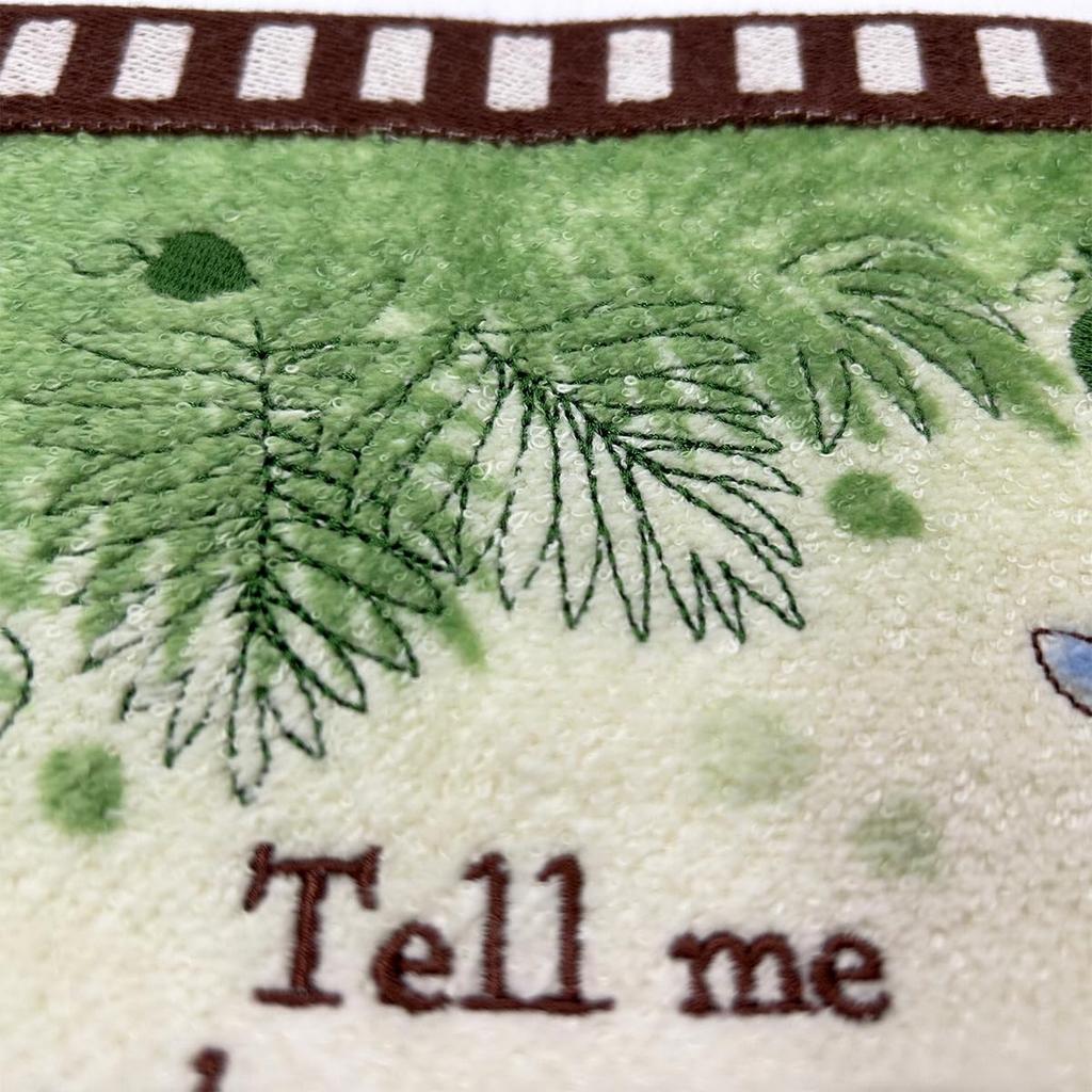 Marushin Mini Studio Ghibli Neighbor Film Totoro Character Organic Antibacterial and Odor Perfect Gift for 1005048000 Towel, "My Totoro" Handkerchief,
