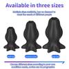 Silicone Anal Plug 3 Sizes Removable Butt Plug Stimulation Anus Masturbator G Spot Massage Dildo  Sex Toys for Man Women
