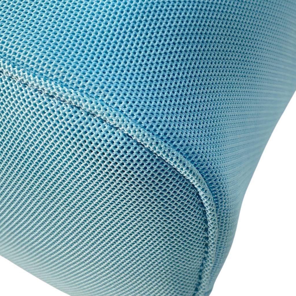 Used Maison MargielaShoulder Bag Blue canvas/leather Women