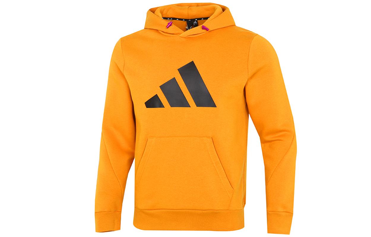 

Adidas Sweatshirts Men s Orange Hooded Moderate Regular H46511 L