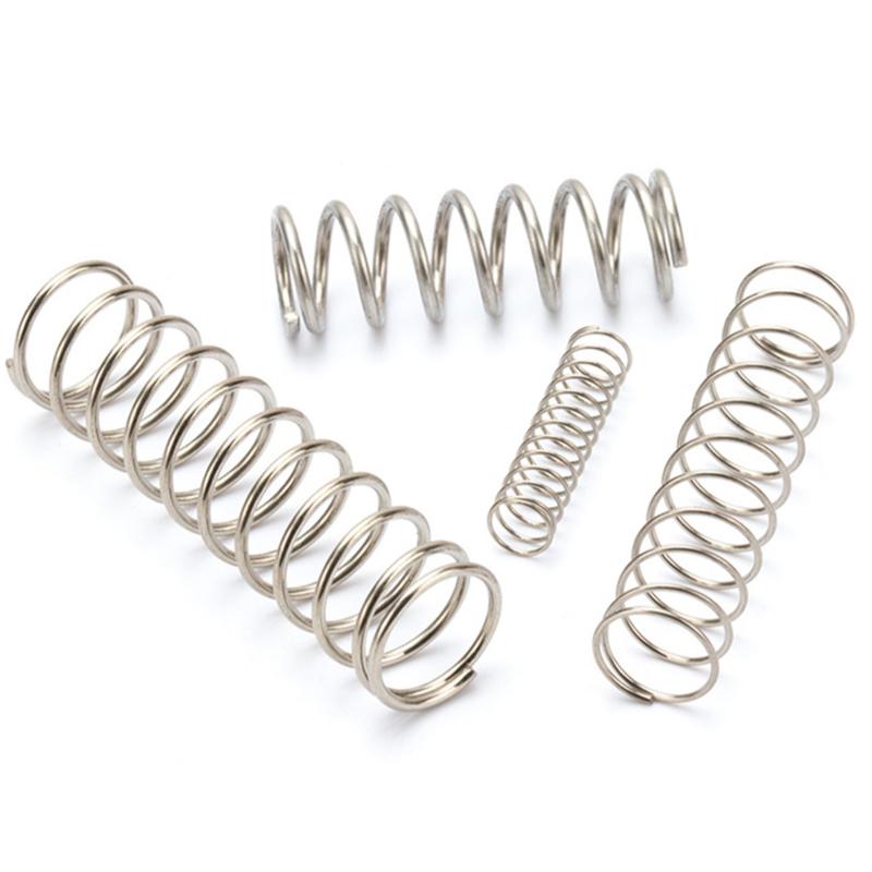 200pcs Metal Steel Spring Set Compression and Extension Springs Kit Portable Hardware Tools Plastic Storage Box Tool Accessories