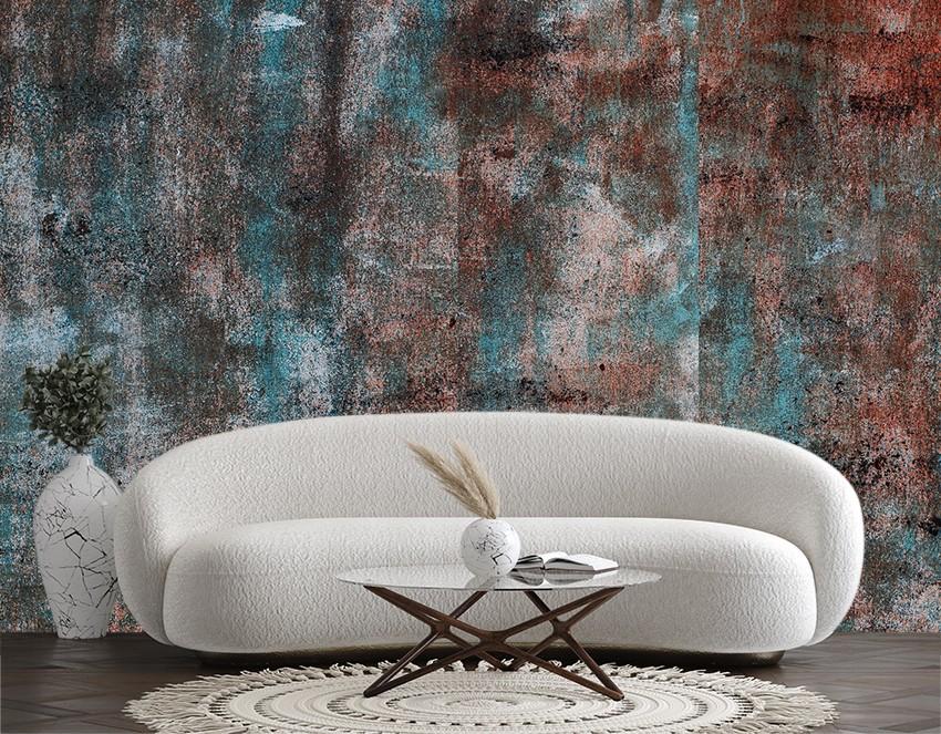 Wallpaper Paint Grey Blue