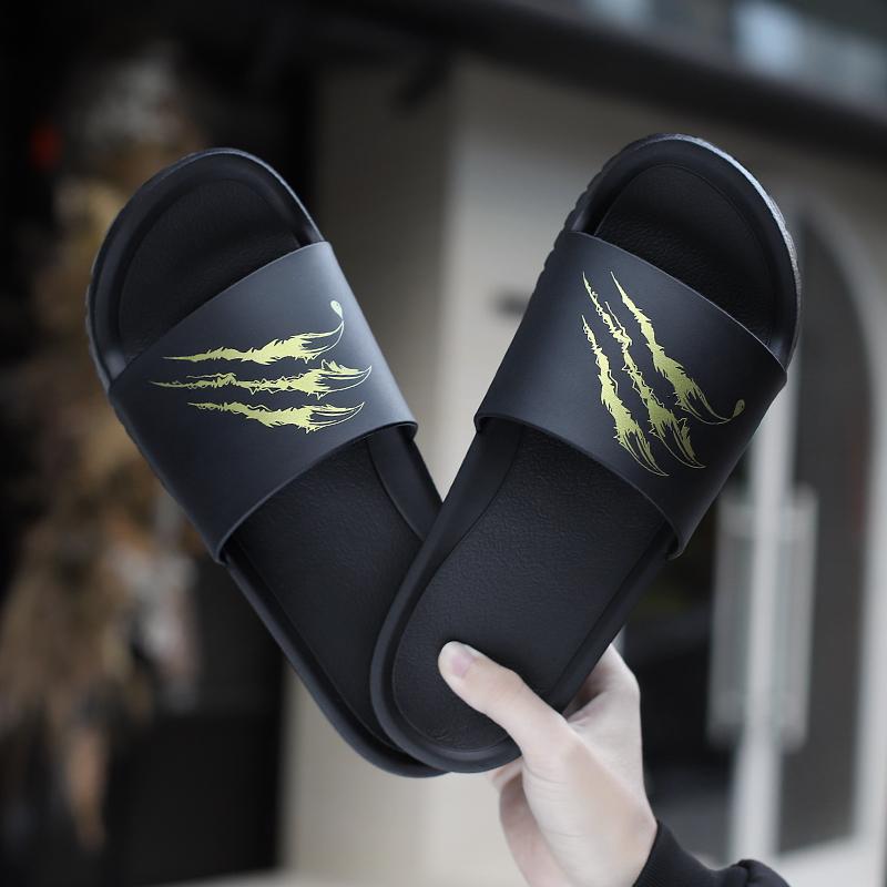 Fashion Soft Sole Non-slip Slippers Men's Slippers Indoor Outdoor Simple Sandals Summer Slippers