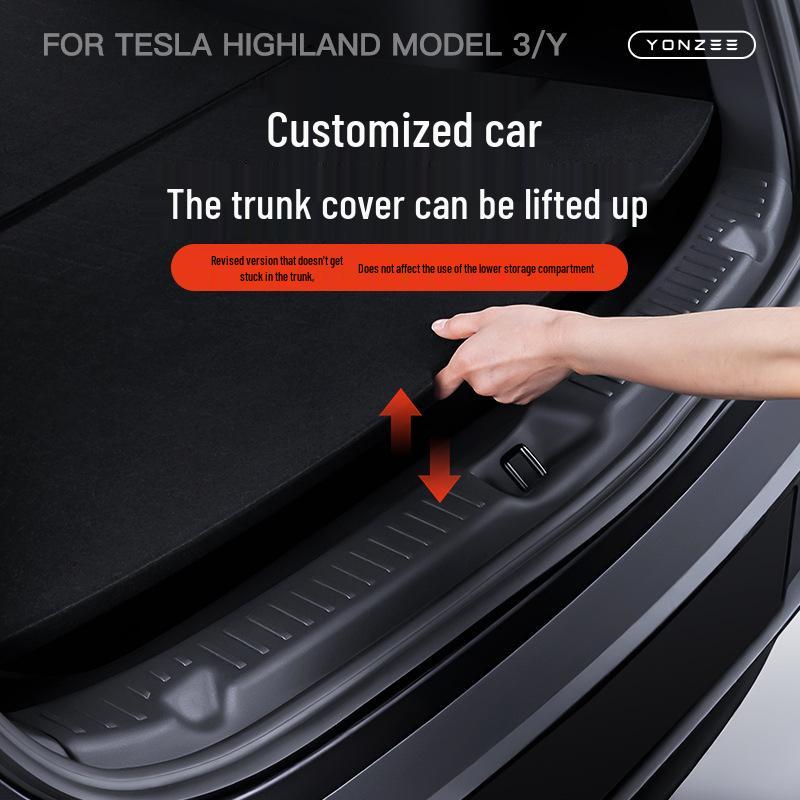 Tesla Model 3/Y/YL Trunk Sill Protector & Tailgate Cover Accessories