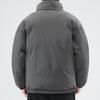 Vielseitige Herren Winter Stehkragen Baumwolljacke – Locker, Trendy, Einfarbig, Verdickt für Wärme