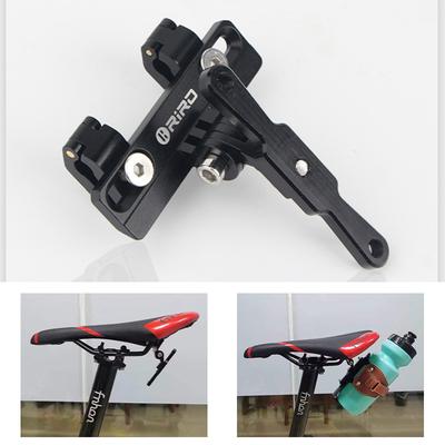 Konvertor držáku na láhev s hrazdičkami sedla kola Univerzální adaptér držáku na láhev na sedlo silničního kola CNC Adaptér držáku na láhev pro sedlo kola