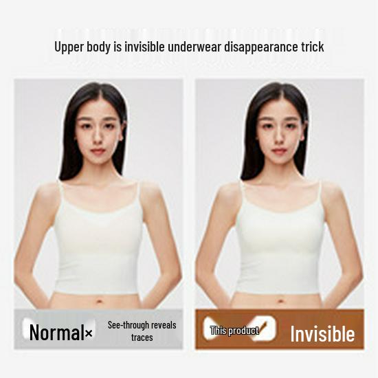 Seamless Women's Push-Up Wire-Free Anti-Sag Invisible Bra - Flesh-colored Beautiful Back Design