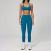 Grinding yoga suit women's quick-drying bra fitness suit outdoor running sports trousers yoga suit