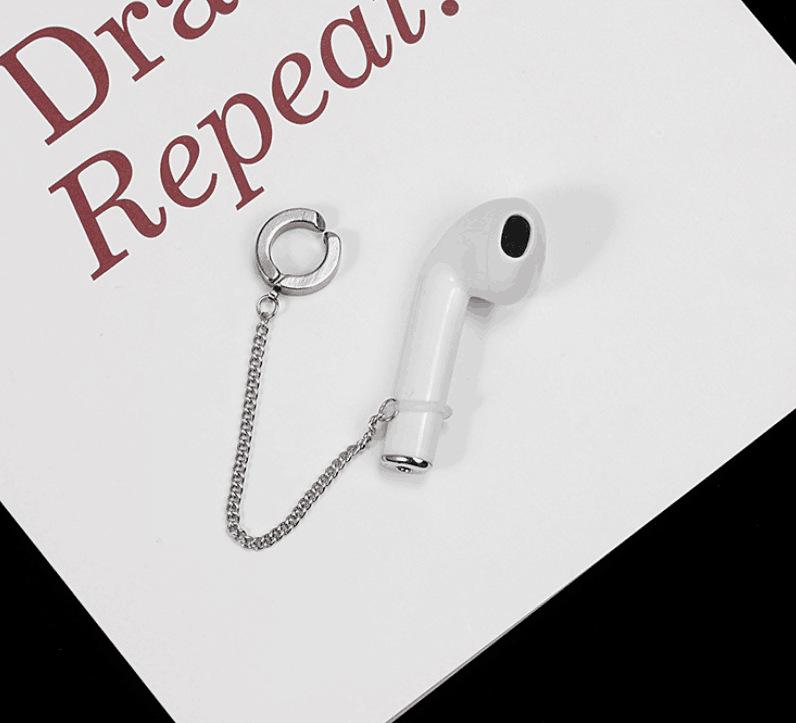 Earrings, Creative Wireless Bluetooth Matching Earrings Airpod Earrings