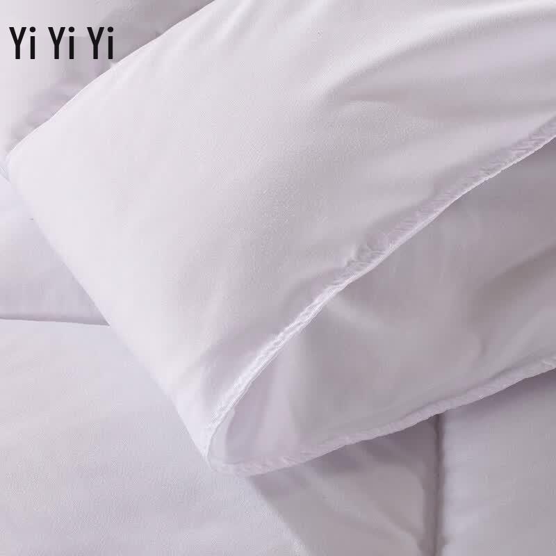 Yiyi Ai Pure White Cotton Anti-Feather Mattress Topper