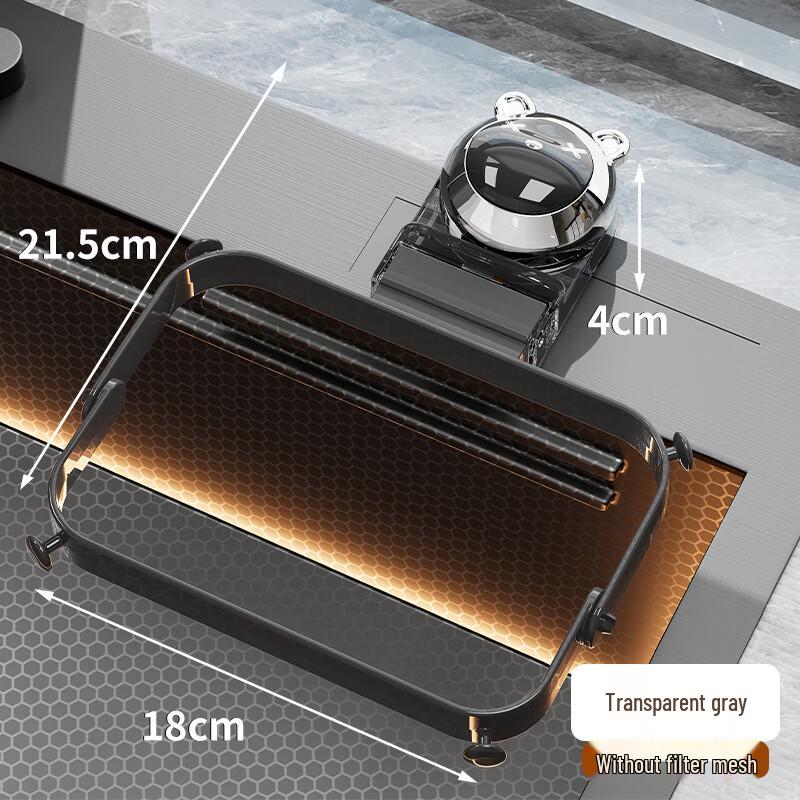 

ABXTAO Little Bear Suction Cup Foldable Drain Rack