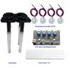 Dc 5V Dual Spray Four Spray Electrified Direct Spray No Switch Ultrasonic Film Atomizer Sheet Usb Mini Humidifier Module Type C