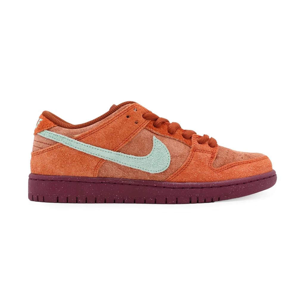 DV5429-601 Nike SB Dunk Low Mystic Red Rosewood Emerald Rise Rugged (Men's)