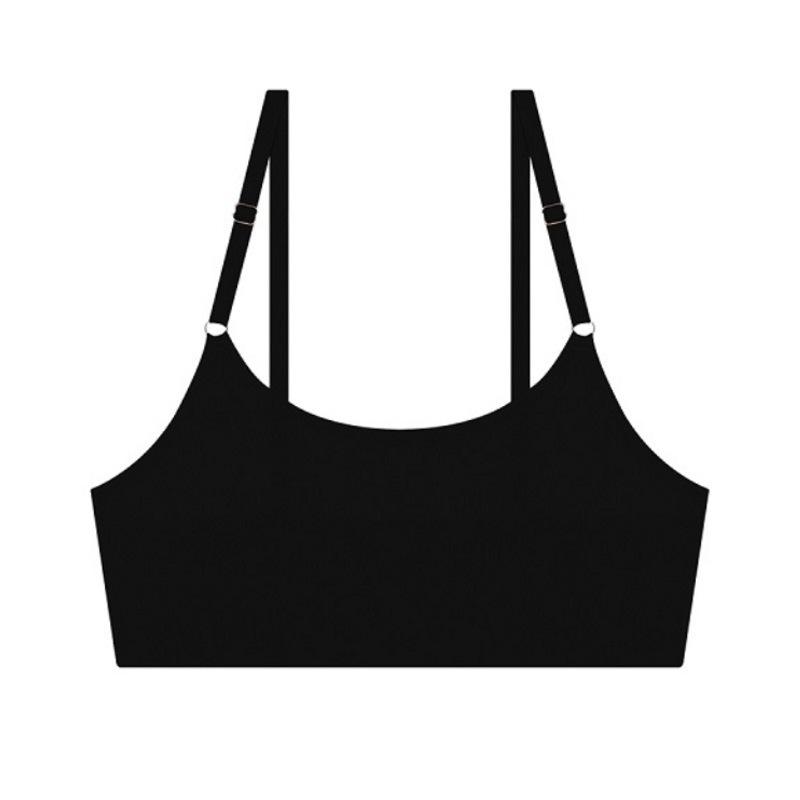 Бесшовный женский бюстгальтер в корейском стиле - Минимизирует грудь, подчеркивает красоту L [100-115 jin]