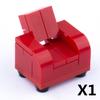 DIY City Decoration Home Building Block Accessories Bed TV Sofa Refrigerator Dining Table Sweeper Phone Brick Gift Toy Kids J078