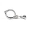 1.5" Tri Clamp SUS 304 Stainless Steel Sanitary Pipe Fitting Coneector Tri-Clover Adapter Homebrew Beer 50.5mm Ferrule O/D