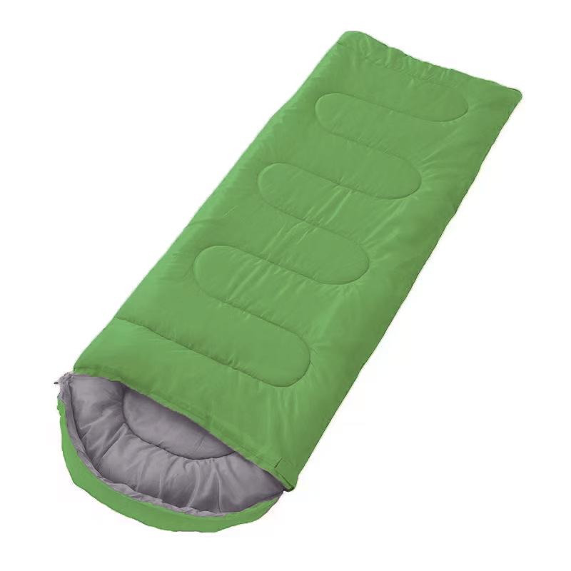 Sac de dormit portabil cald cu glugă pentru camping în aer liber - Îngroșat pentru primăvară, toamnă, iarnă
