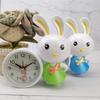 Cute Children's Alarm Clock Silent Bedroom Bedside Clock Cute Rabbit Student Cartoon Clock Home Clock