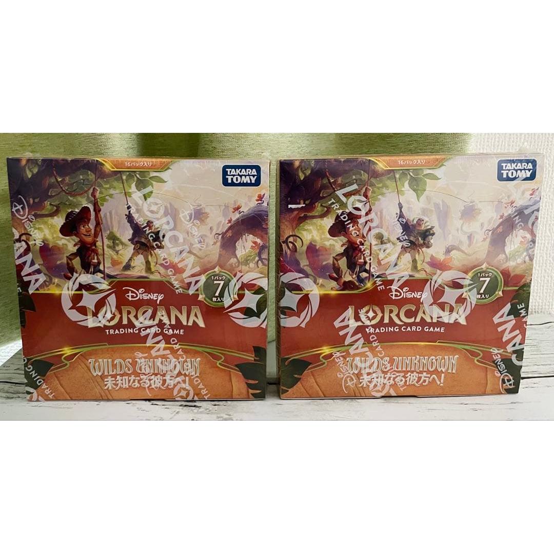 Used [New] Disney Lorcana To the Unknown Beyond! 2BOX with shrink