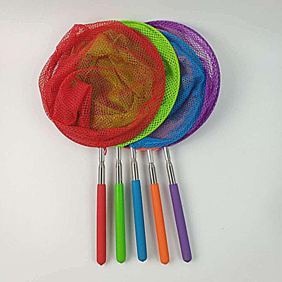 Butterfly Net Handheld Telescopic Explore Nature Exercise Hand-on Ability Fishing Net Outdoor Supplies