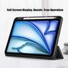 Leather Case Tri-Fold Stand For iPad Air 11 (2025)/(2024)/Air (2022)/(2020)/Pro 11 (2022)/(2021)/(2020)/(2018)