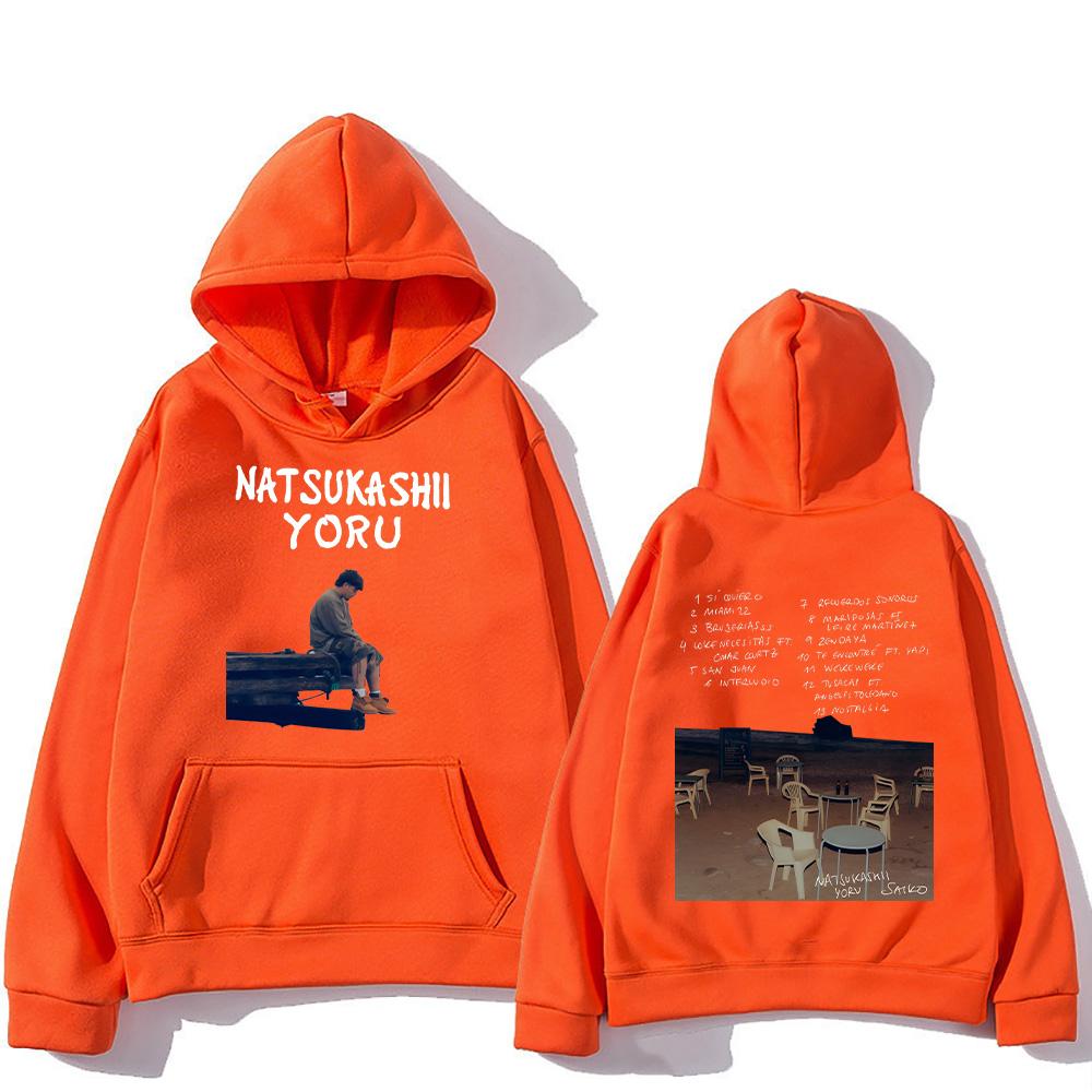 Rapper SAIKO Album Merch Hoodies Saiko Natsukashii Yoru Sweatshirt Men's Women Fashion Clothing Oversized Casual Pullover Trends