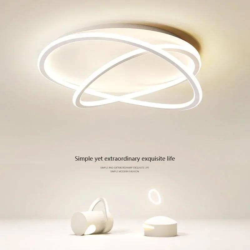 Modern LED Simple Ceiling Lamp For Living Dining Room Bedroom Study Room Balcony Restaurant Lighting Fixture Indoor Decoration