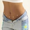 2Pcs Waist Chains Double Layer Butterflies Women Bohemian Tassels Body Chains for Party
