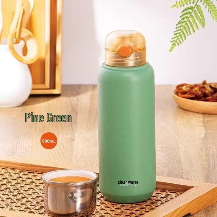 Серия insulated stainless steel water kettle Qingshui с большим объемом, однотонная