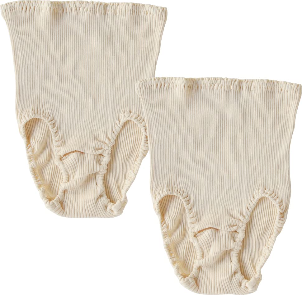 

Tenimuho Органический хлопок Рифленый набор шорт, 2, Молочный